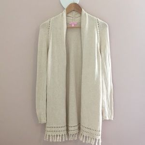 Lilly Pulitzer Fringe Cardigan